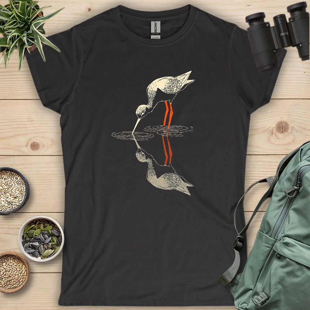 Black-necked Stilt Shadow Women's T-shirt