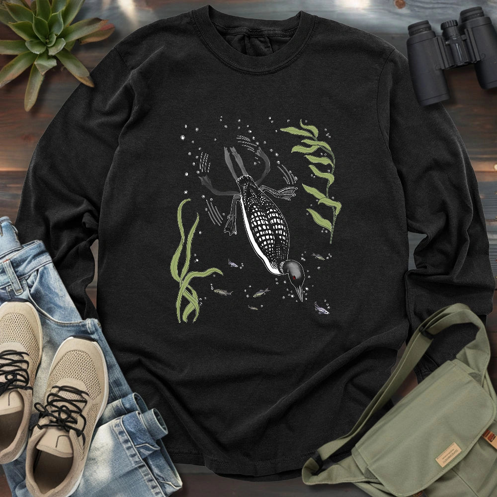 Catch of The Loon Long Sleeve T-shirt