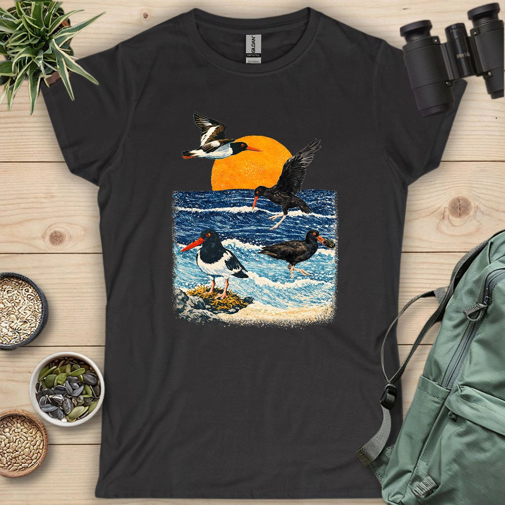 Coastal Oystercatchers Women's T-shirt