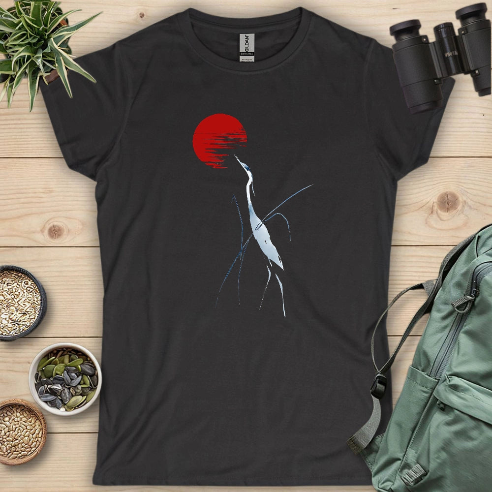 Crane Of The Dawn Women's T-shirt