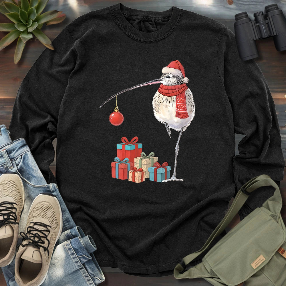 Curlew Holding Ornament Long Sleeve T-shirt