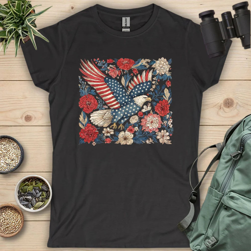 Eagle Of 4th Of July Women's T-shirt