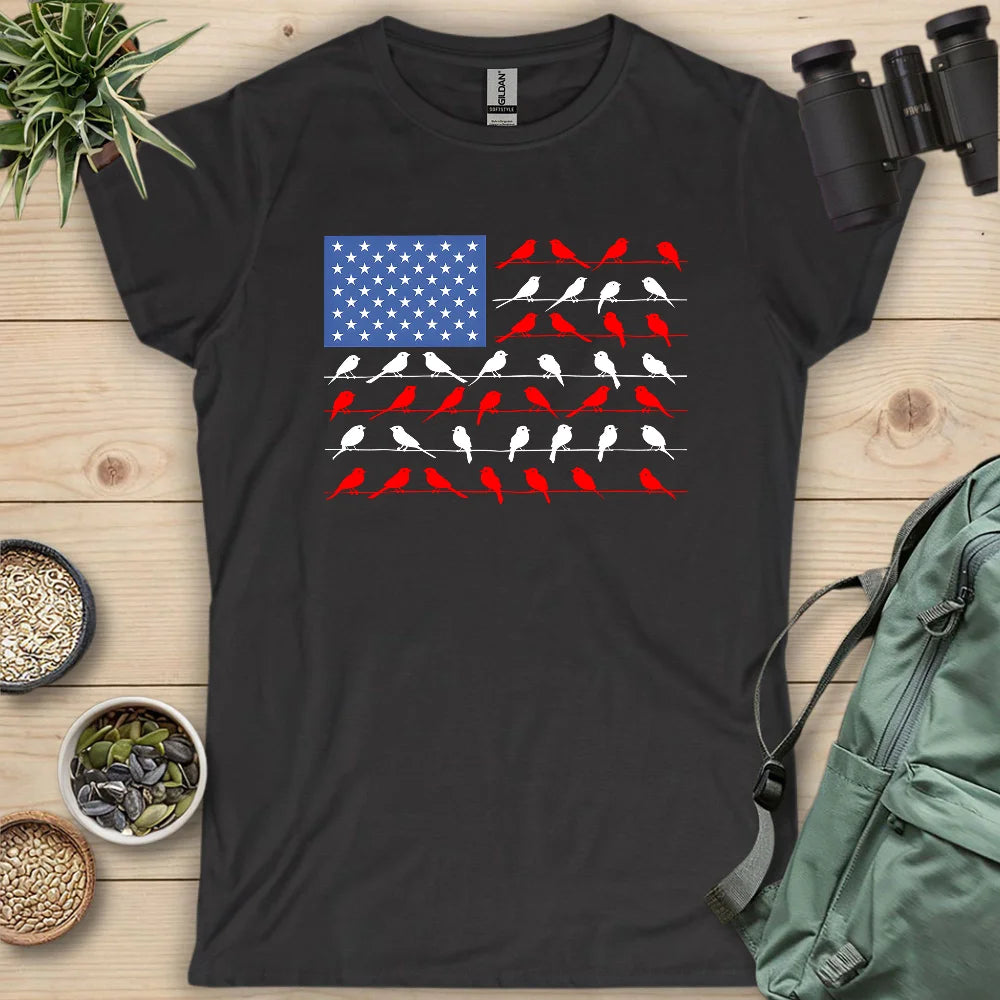 Feathered Flag Women's T-shirt