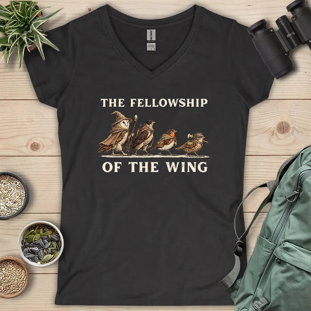 Fellowship Of The Wing Lady V-neck