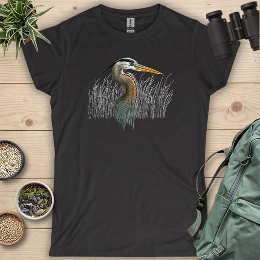 Great Blue Heron Women's T-shirt