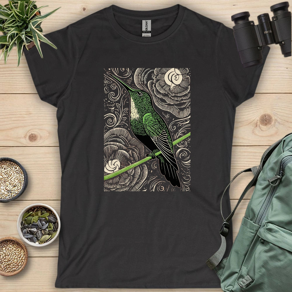 Green Hummingbird Women's T-shirt