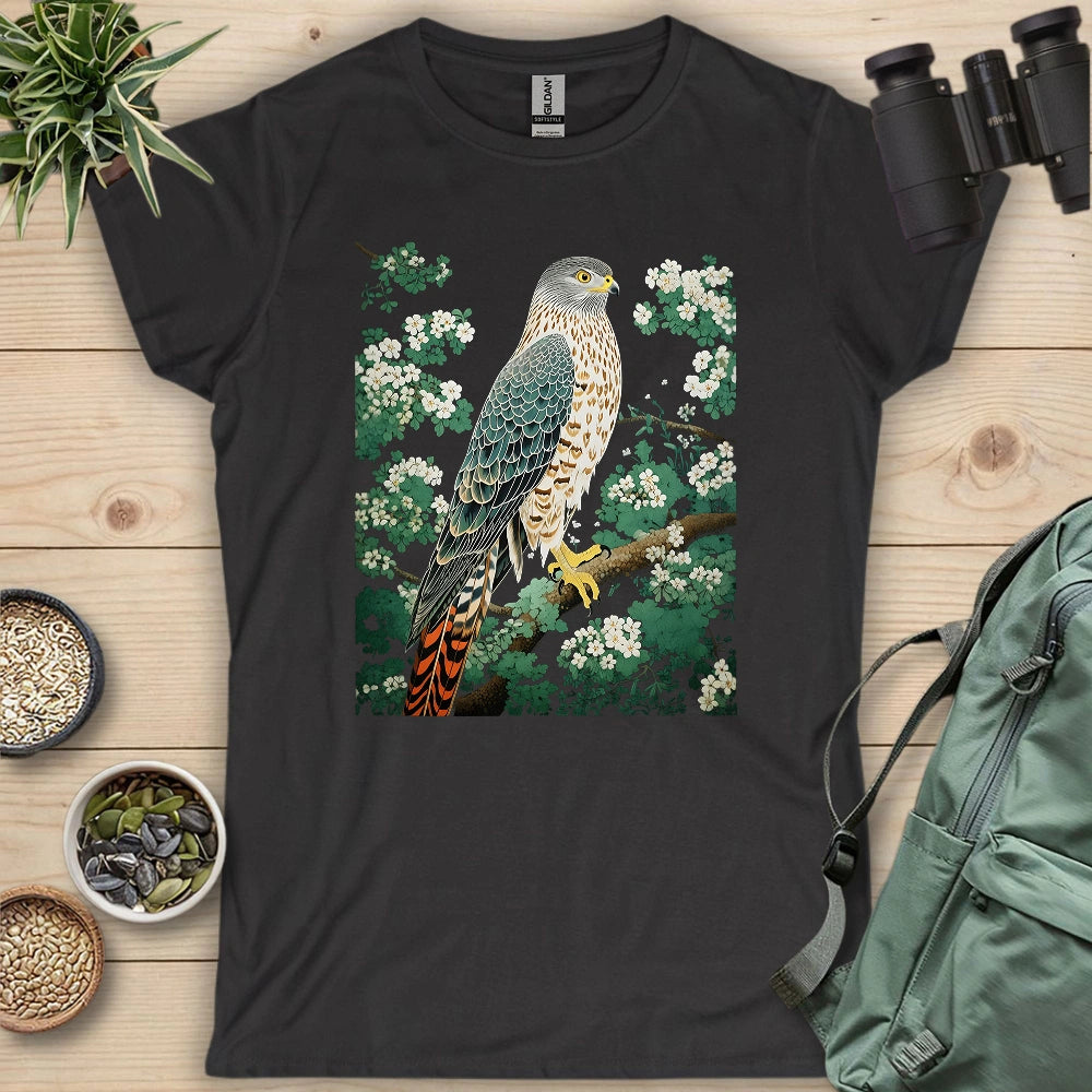 Hawk in Bloom Women's T-shirt