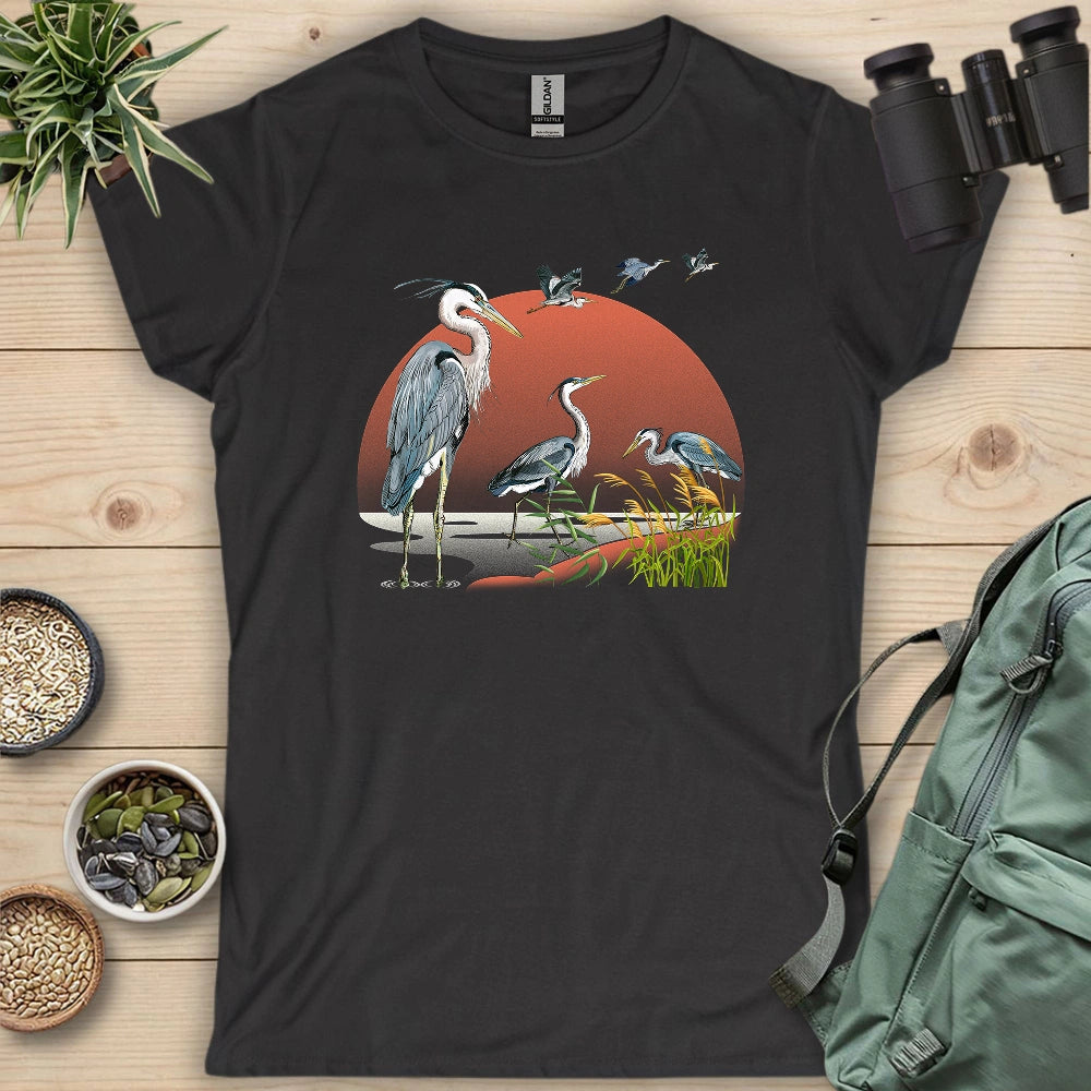 Heron Migration Women's T-shirt