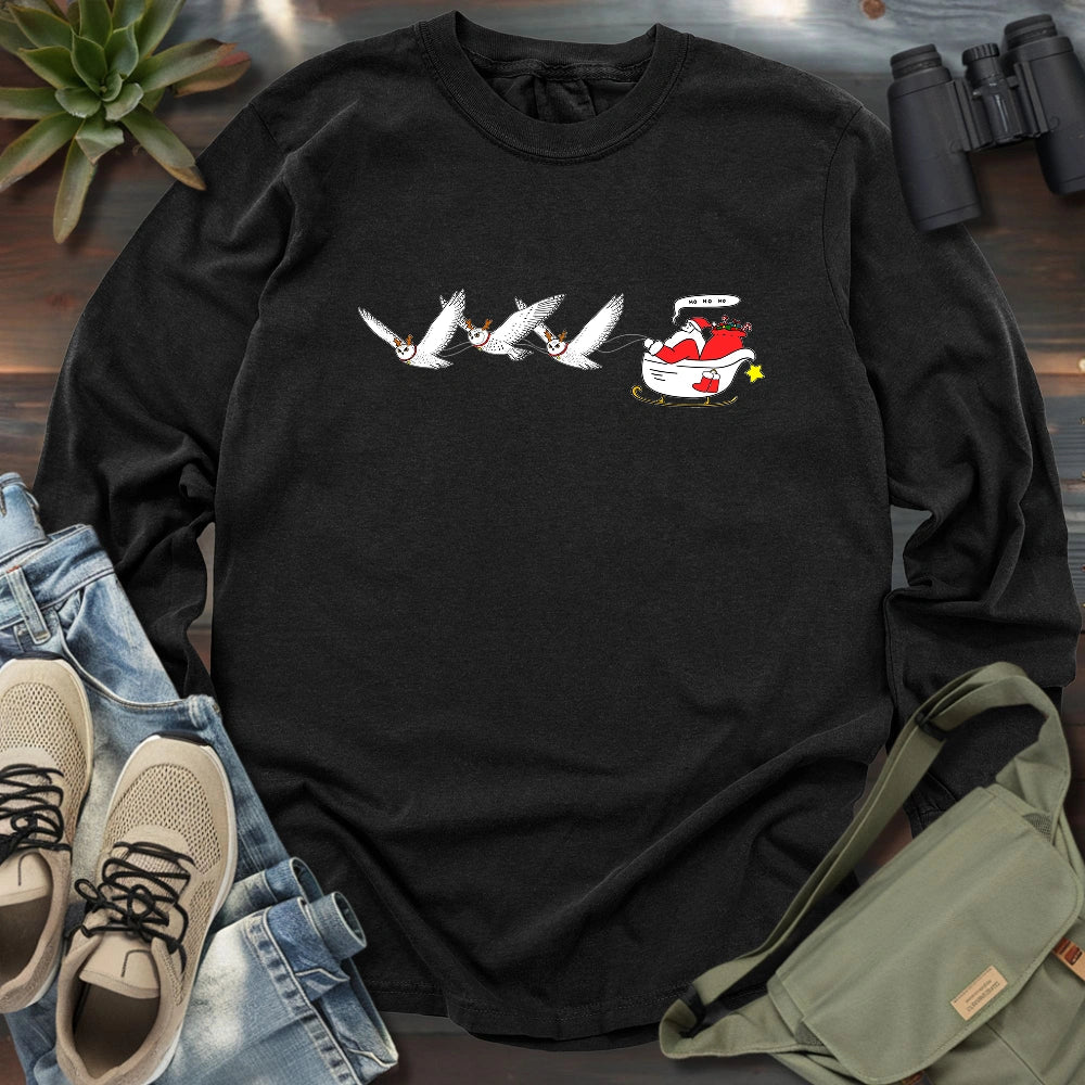Ho-Ho-Hoo Delivery Long Sleeve T-shirt