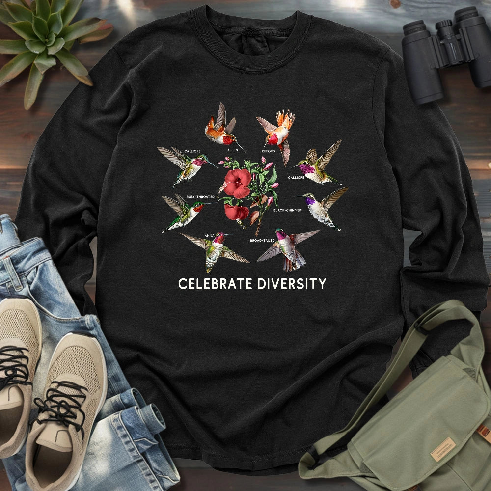 Hummingbird Diversity Long Sleeve T-shirt