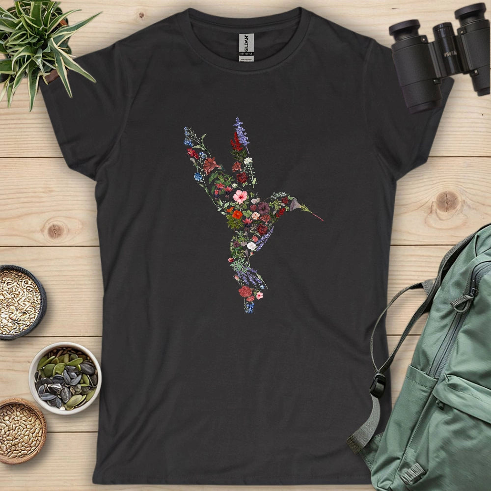Hummingbird Made By Flowers Women's T-shirt