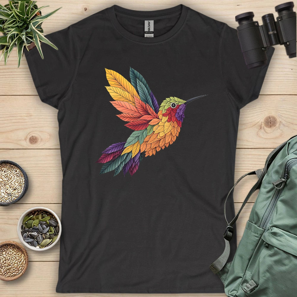Hummingbird Made By Leaves Women's T-shirt