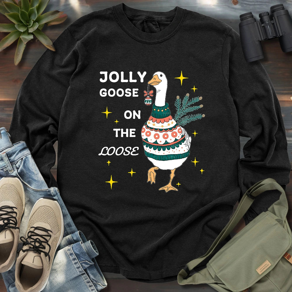 Jolly Goose On The Loose Long Sleeve T-shirt