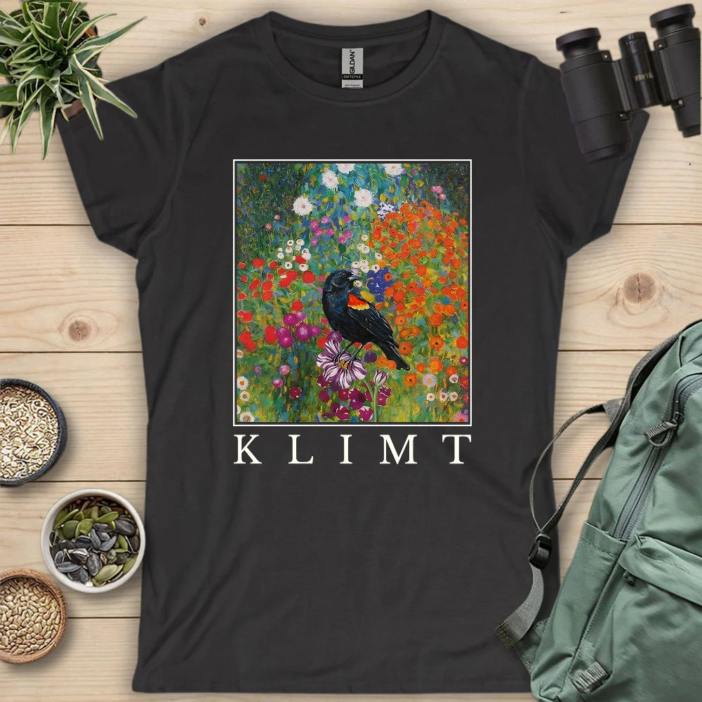 Klimt Blackbird Women's T-shirt
