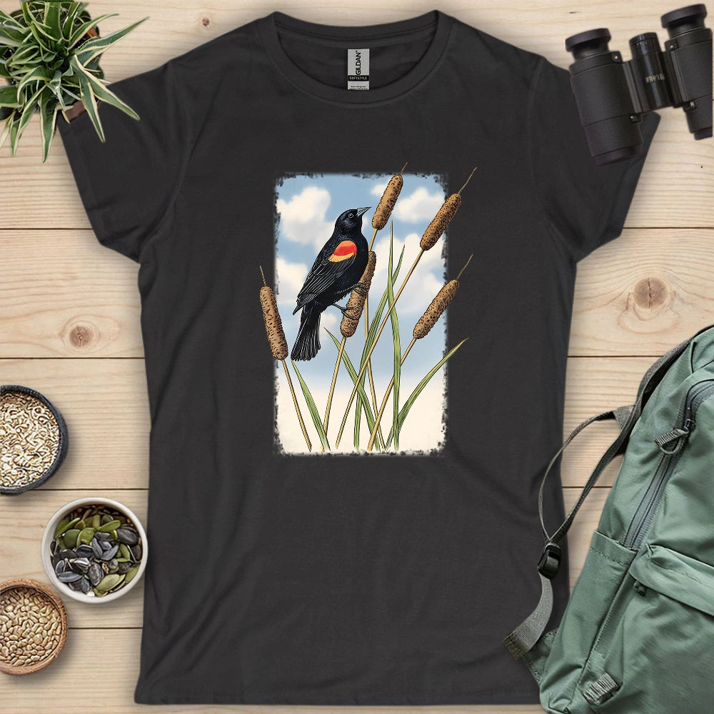 Morning On Cattail Field Women's T-shirt