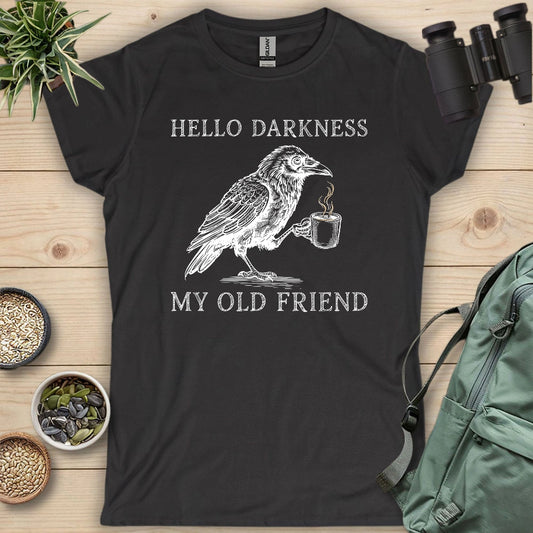 Raven Hello Darkness Women's T-shirt