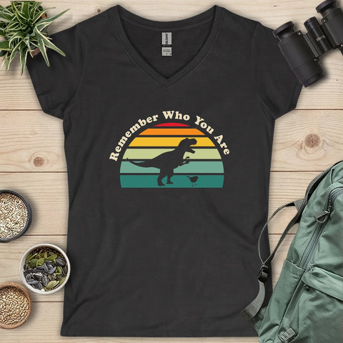 Remember Who You Are Lady V-neck