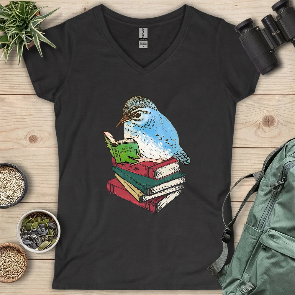Sibley Guide To Birds Lady V-neck