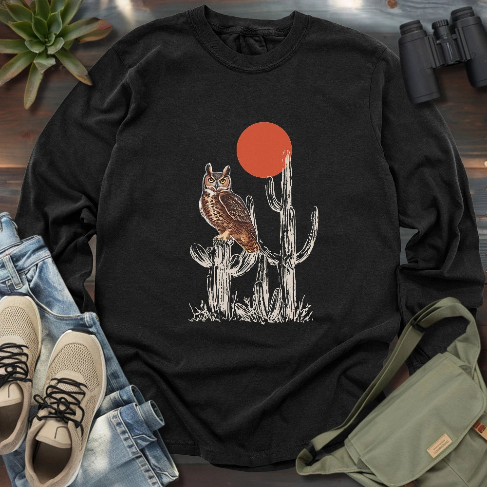 Southern Great Horned Owl Long Sleeve T-shirt