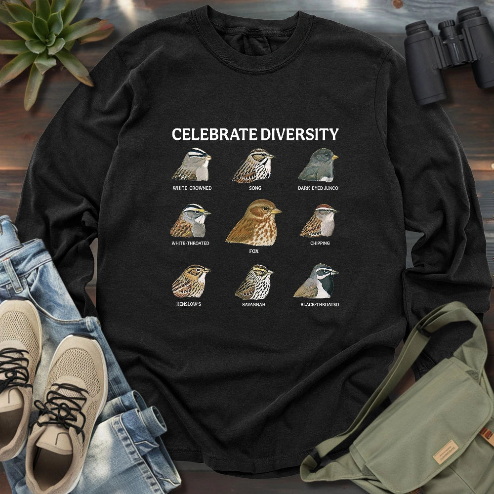 Sparrow Diversity Long Sleeve T-shirt