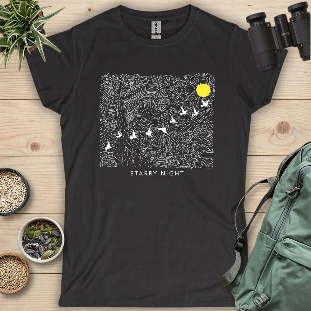 Starry Night Migration Women's T-shirt