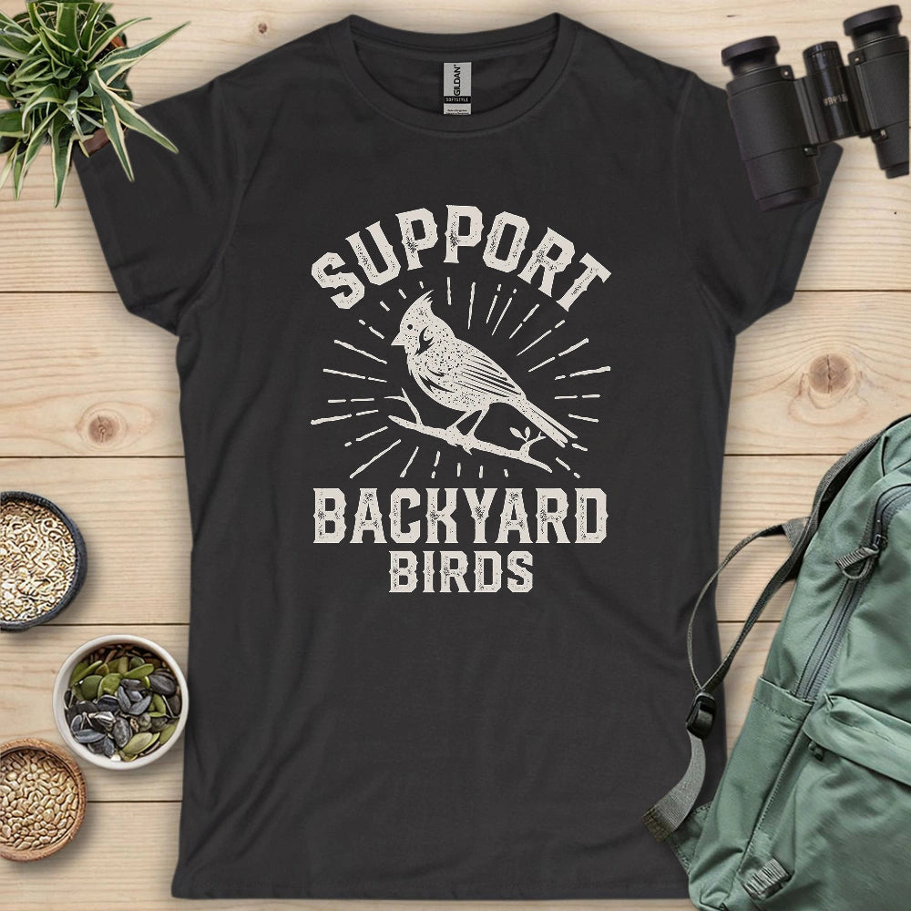 Support Backyard Birds Women's T-shirt