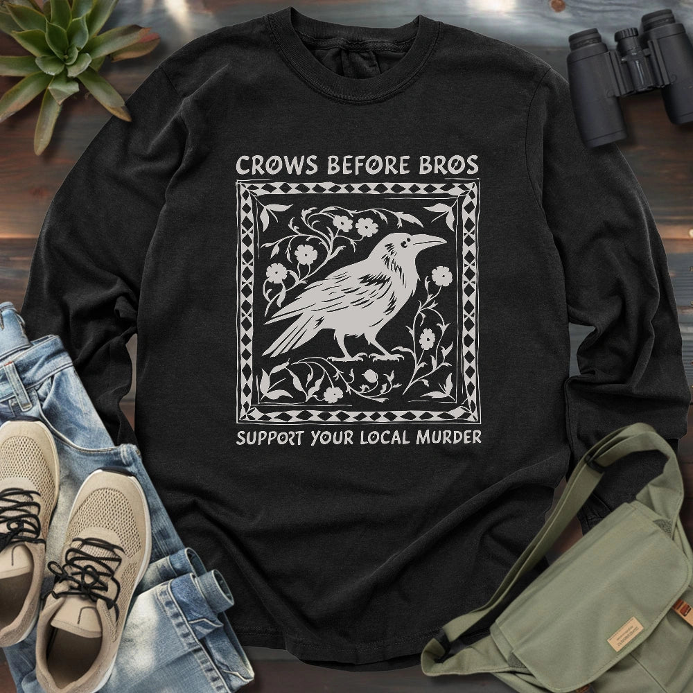 Support Your Local Murder Long Sleeve T-shirt