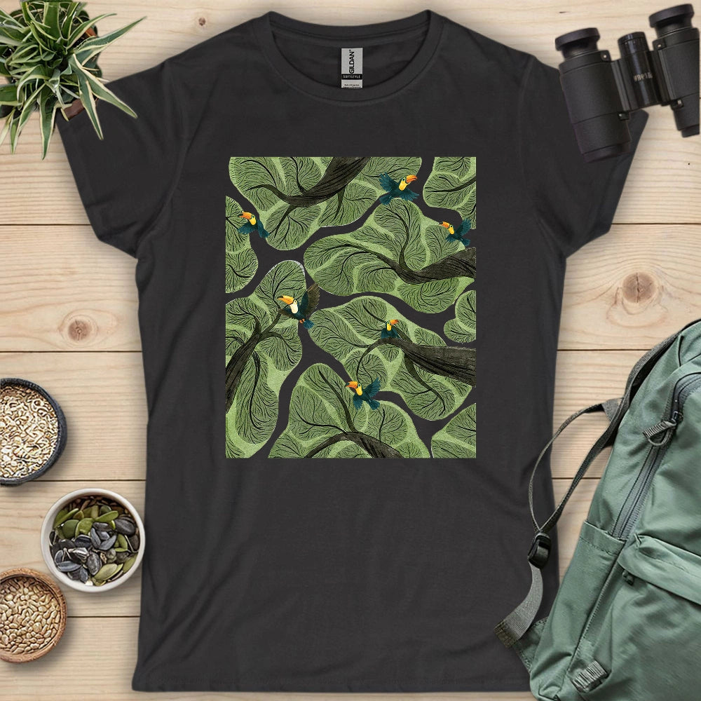 Toucan In Jungle Women's T-shirt
