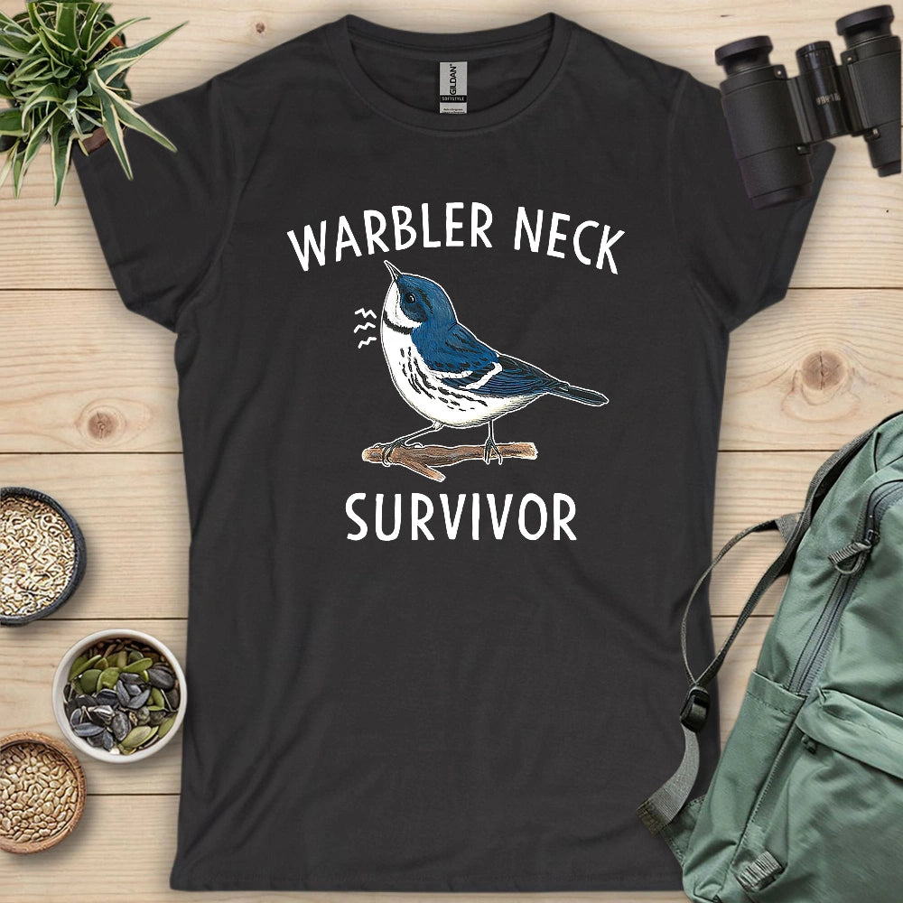 Warbler Neck Survivor Women's T-shirt