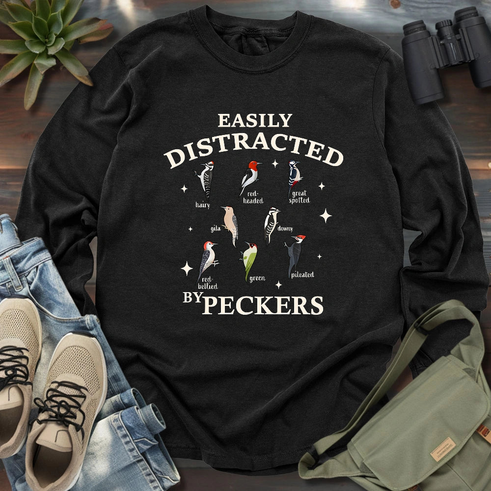 Woodpecker Watchers Long Sleeve T-shirt