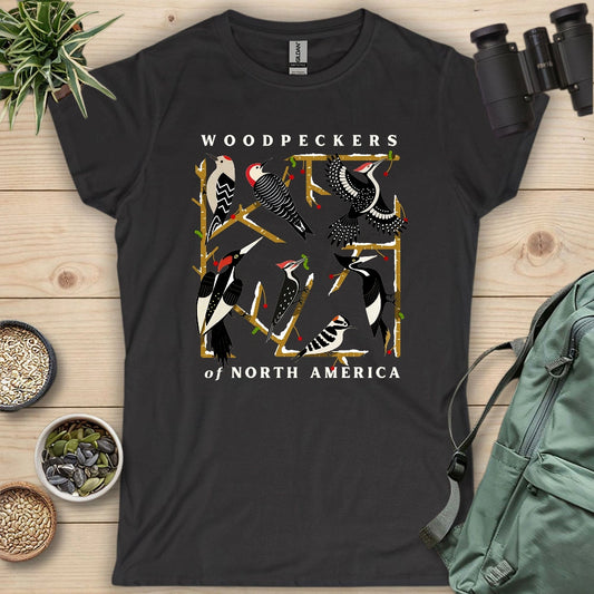 Woodpeckers Of North America Women's T-shirt