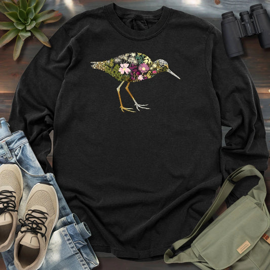 Yellowlegs Made By Flowers Long Sleeve T-shirt