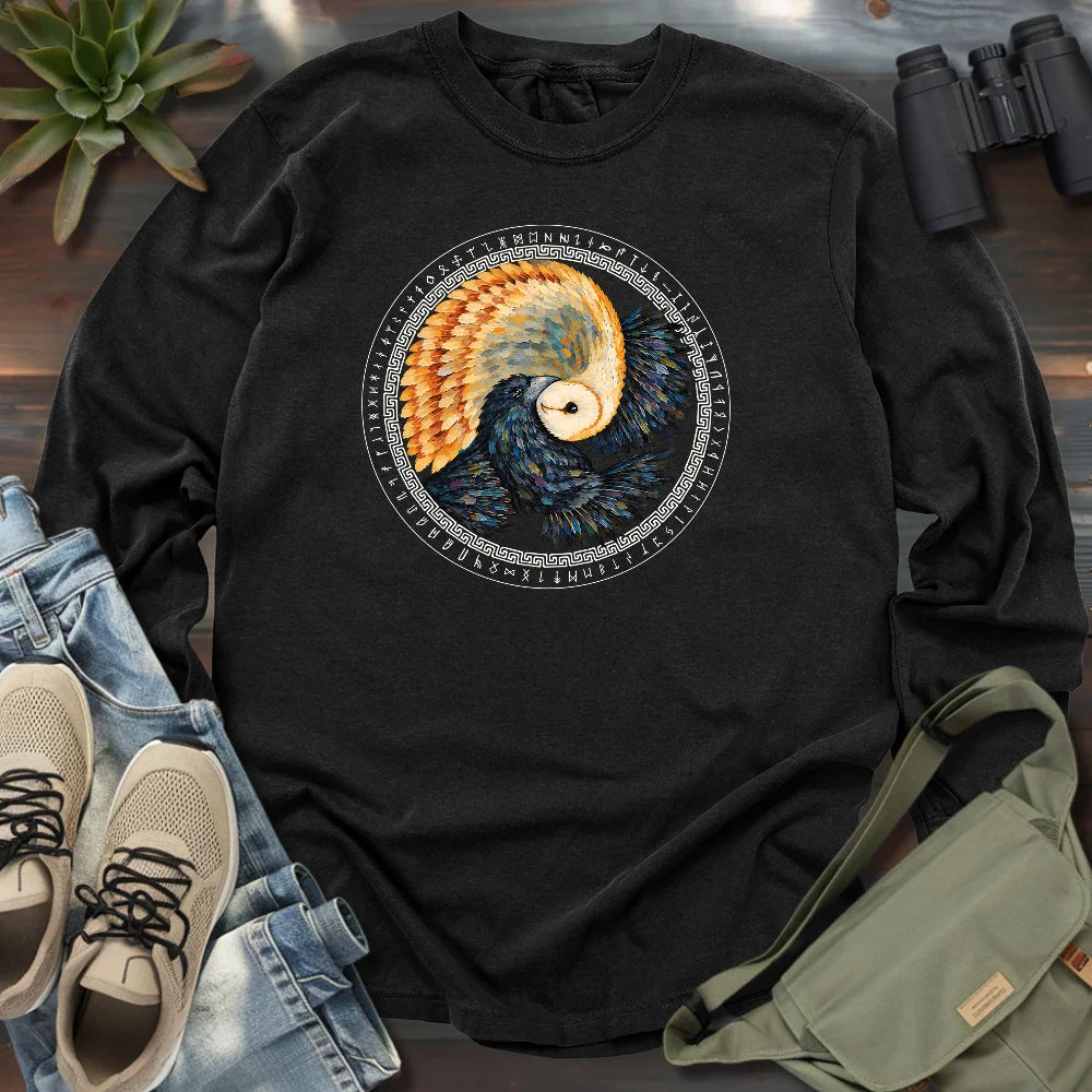 Yin Yang Dual Long Sleeve T-shirt