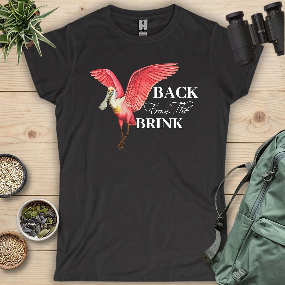 Spoonbill Back From The Brink Women's T-shirt