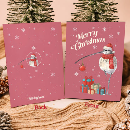 Curlew Holding Ornament Greeting Card