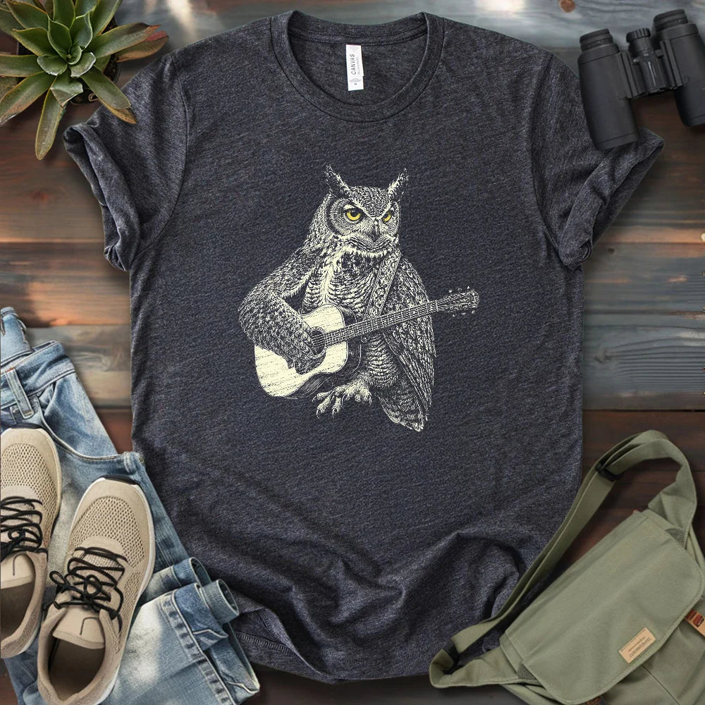 Acoustic Owl T-shirt