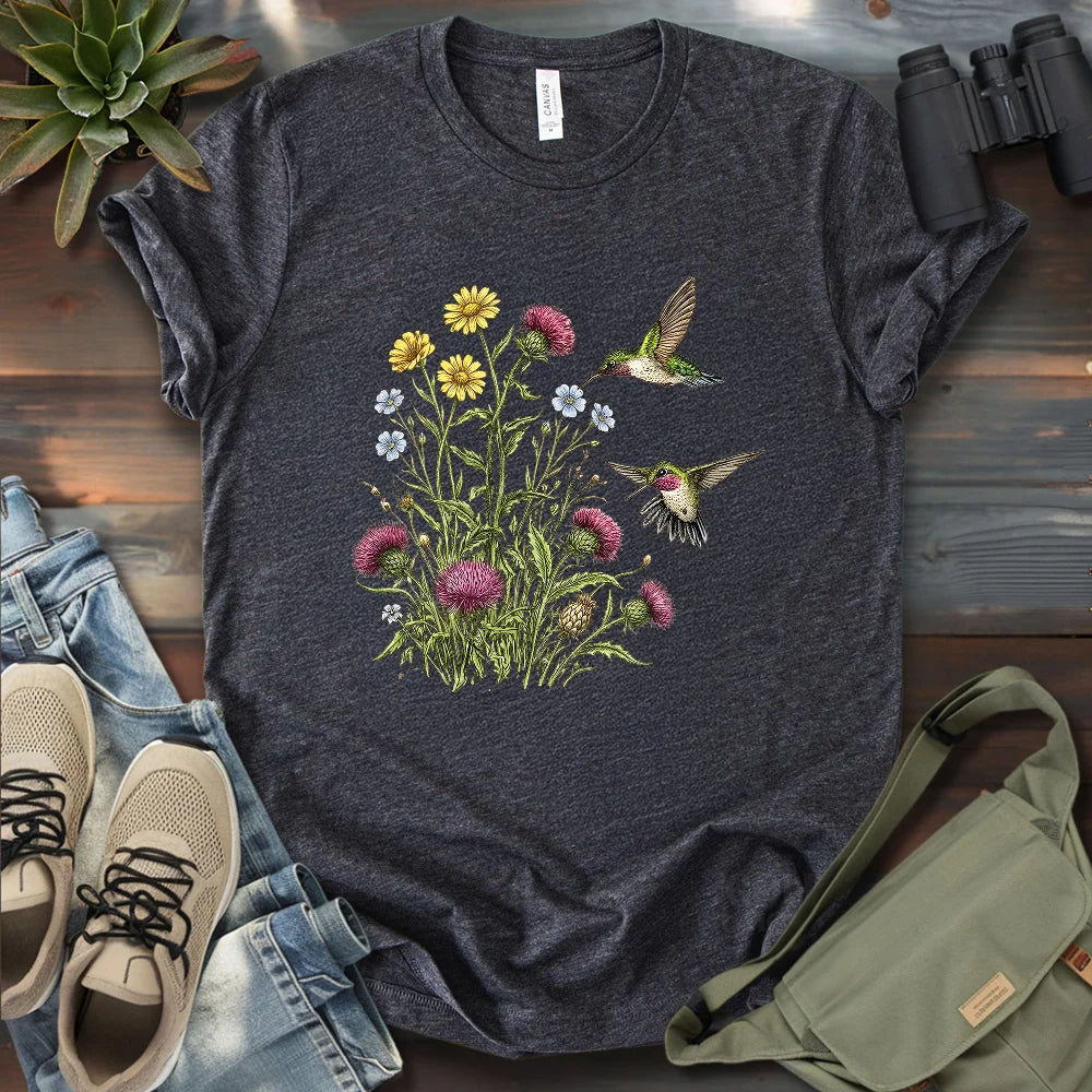 Attracted To Wildflowers T-shirt