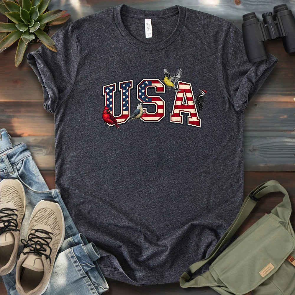 Backyard Birds USA T-shirt