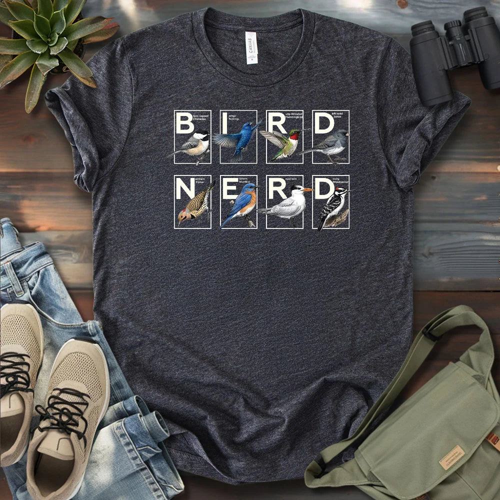 Bird Nerd Shirt T-shirt