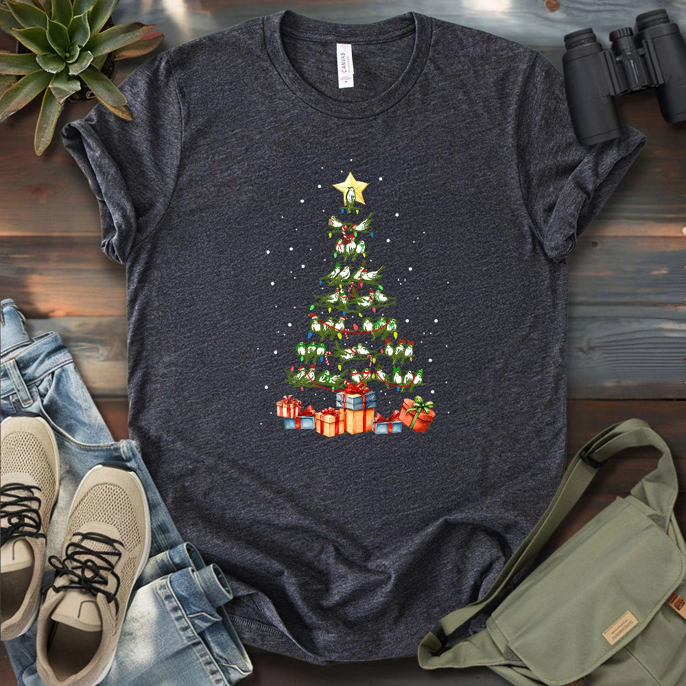 Birdy Christmas Tree T-shirt