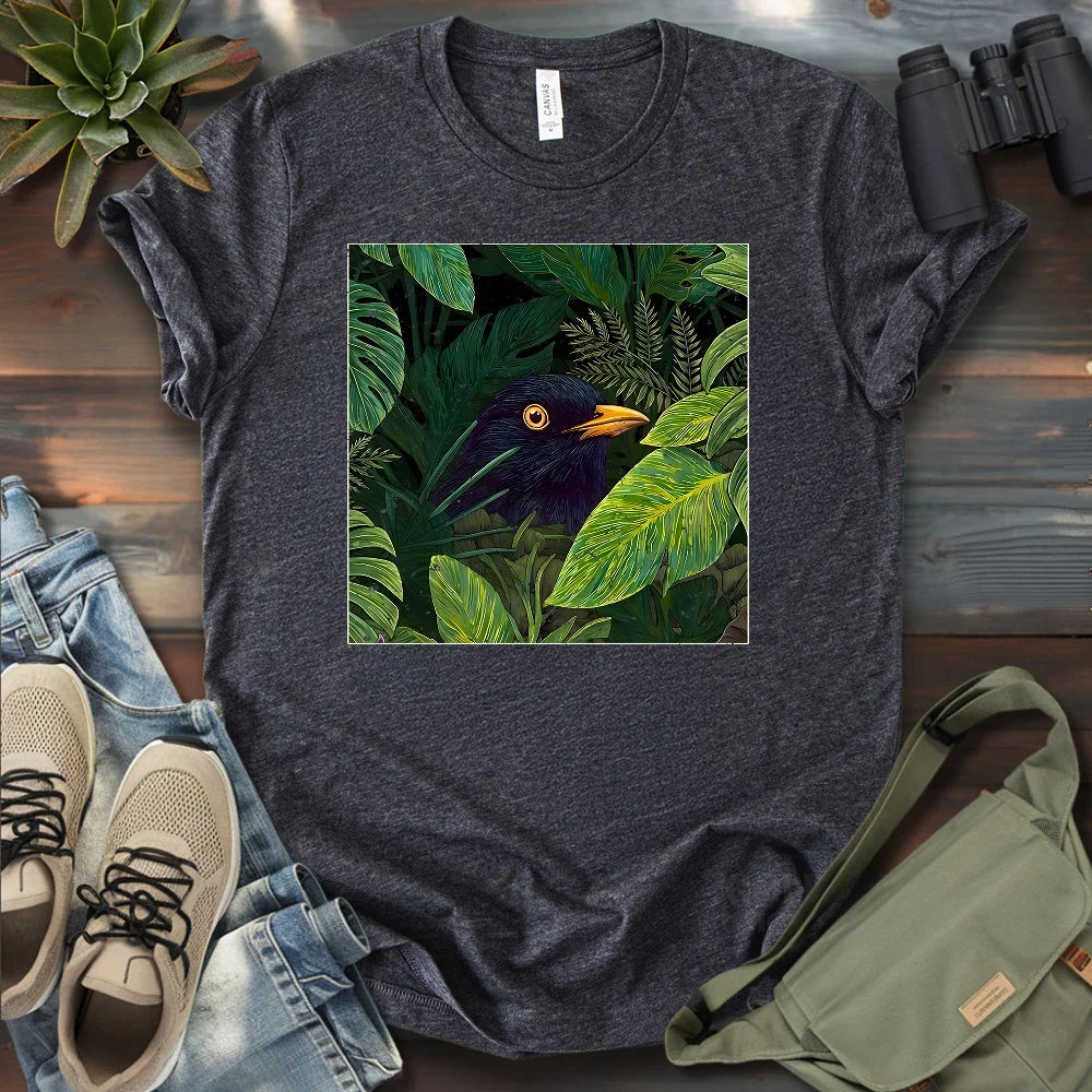 Blackbird In The Forest T-shirt
