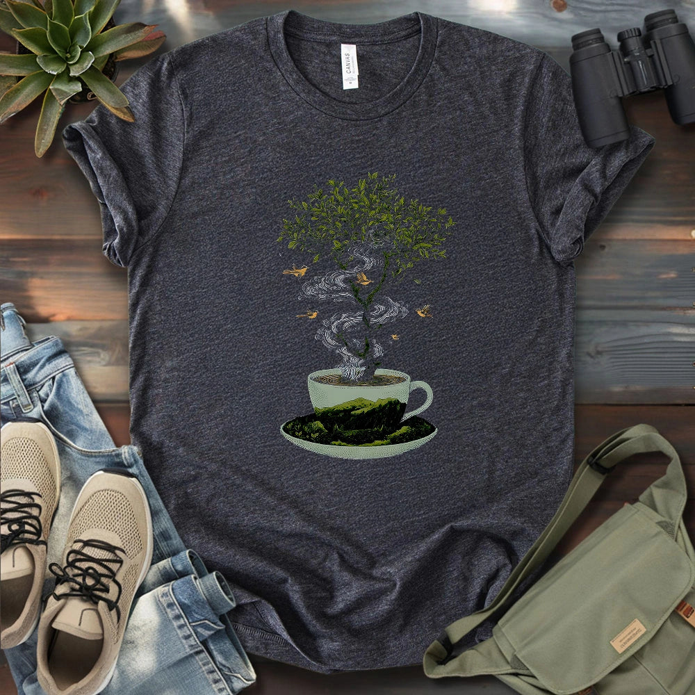 Coffee Tree Attract Birds T-shirt