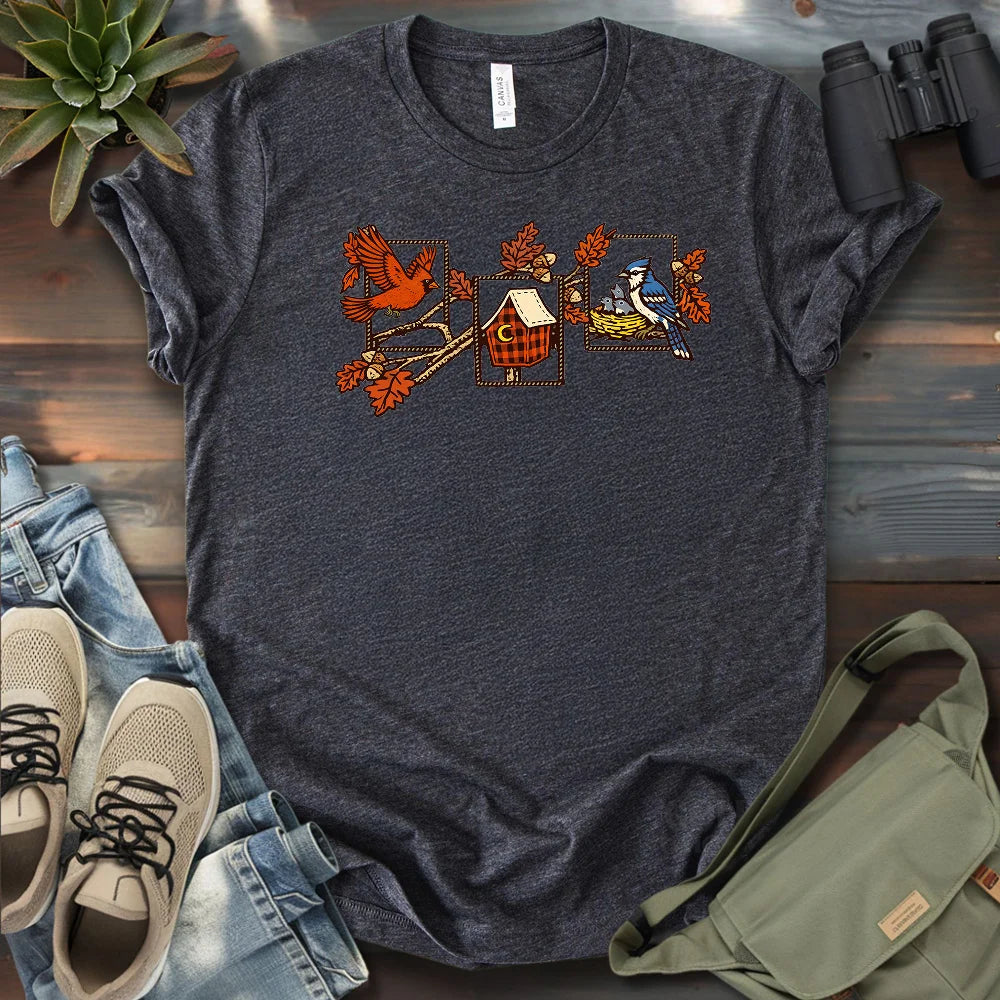 Cute Birds In My Yard T-shirt