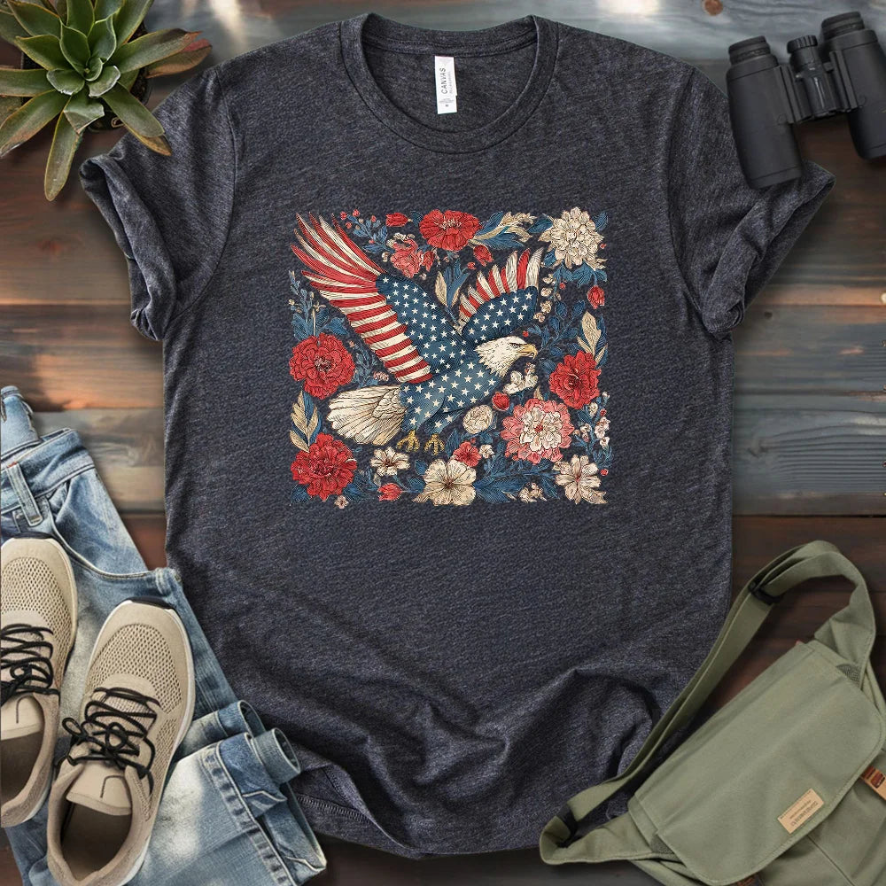 Eagle Of 4th Of July T-shirt