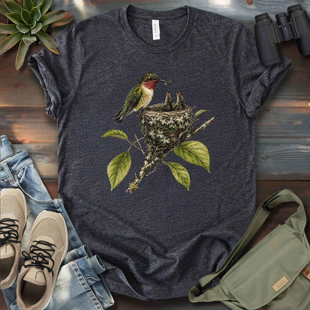 Feeding The Humming Birds T-shirt