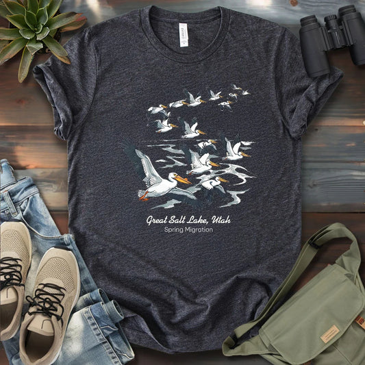 Great Salt Lake In Spring T-shirt