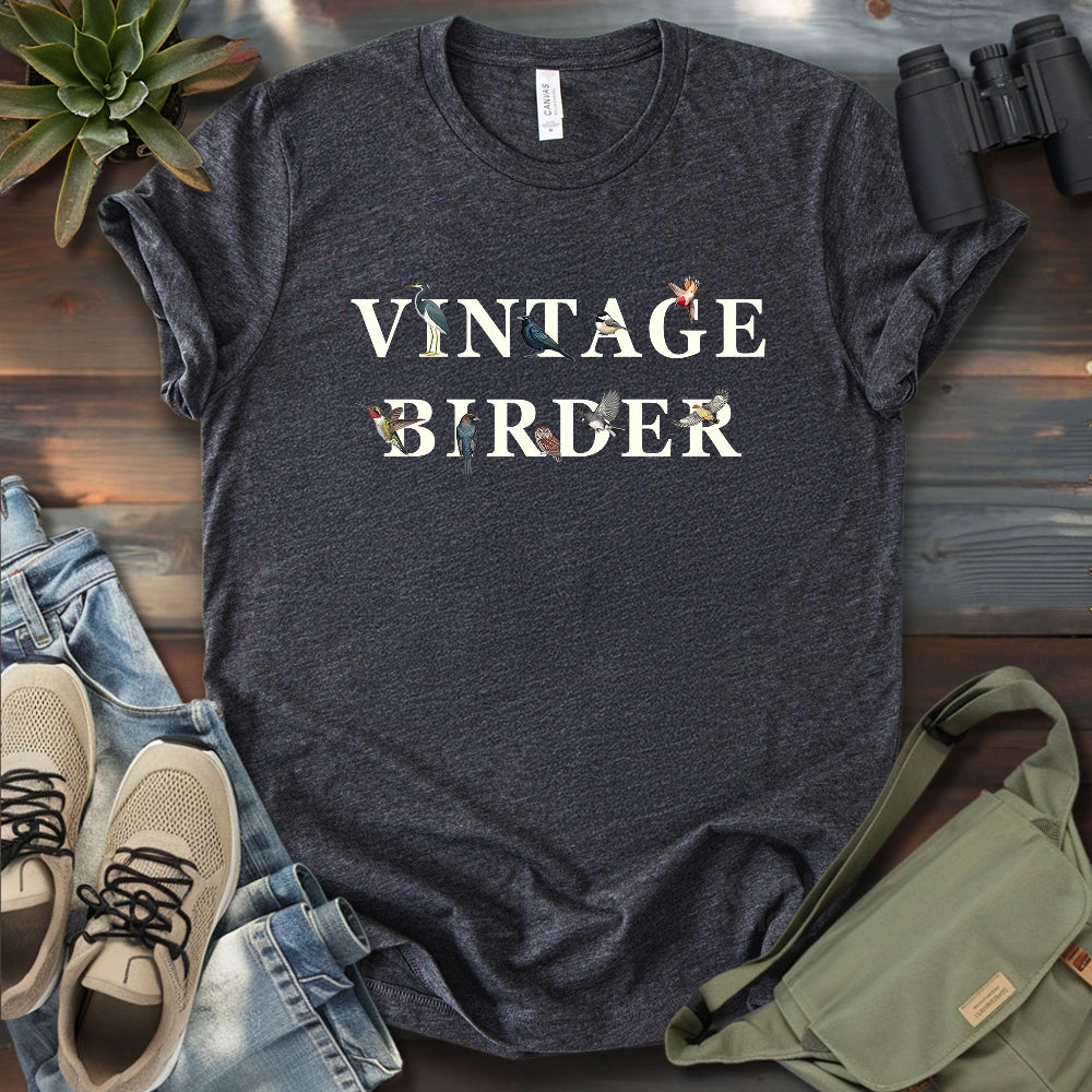 I'm A Vintage Birder T-shirt