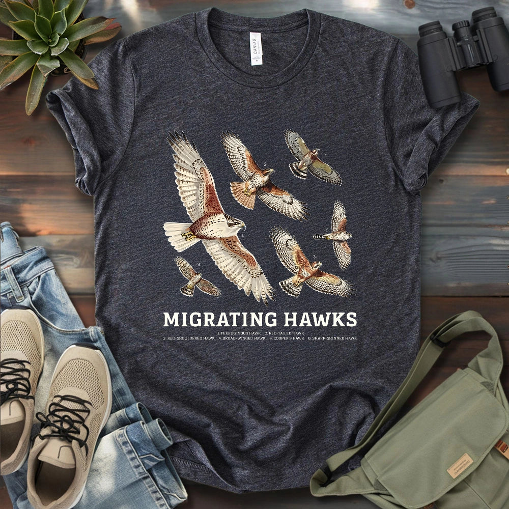 Migrating Hawks T-shirt