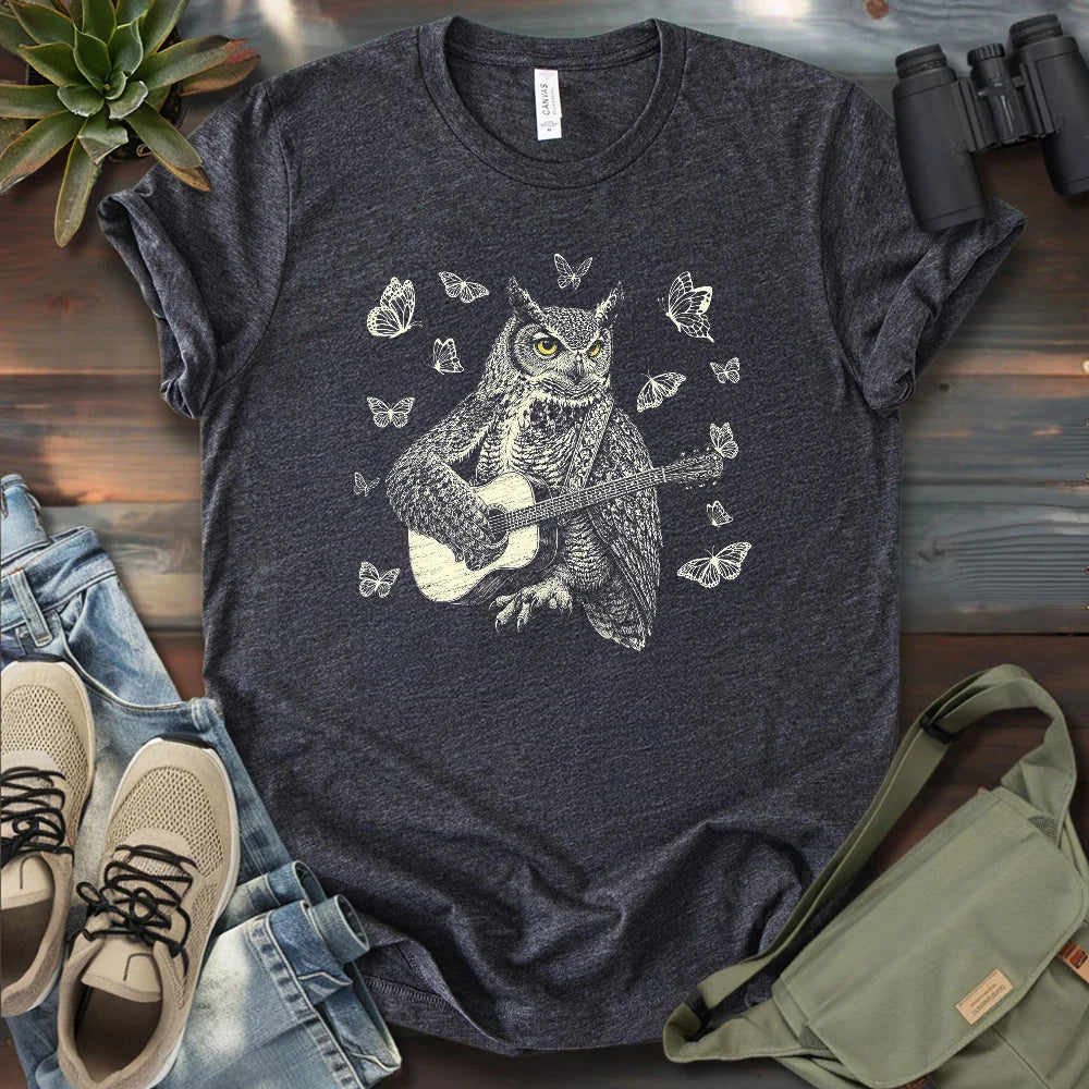 Owl Artist T-shirt