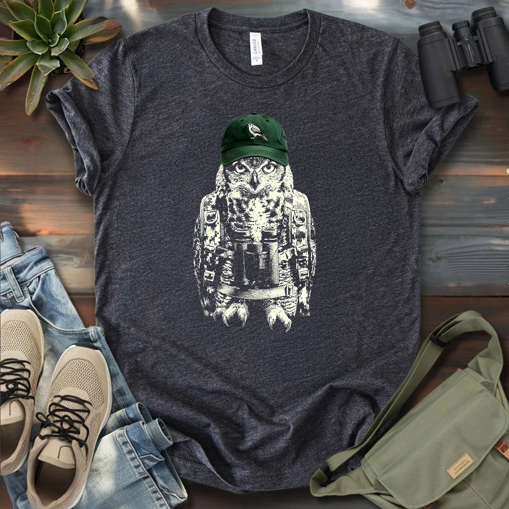 Owl Birding T-shirt